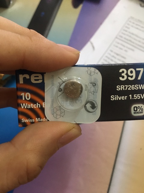 Pin Renata 397 SR726SW SR726 726 vỉ 1 viên chính hãng