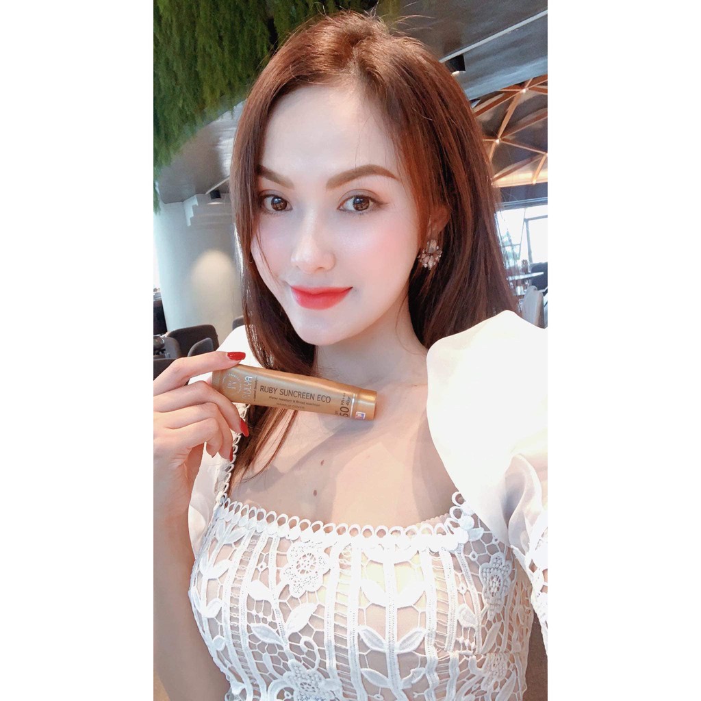 Kem Che Khuyết Điểm Cao Cấp RULYA RUBY SUNCREEN ECO | Thế Giới Skin Care