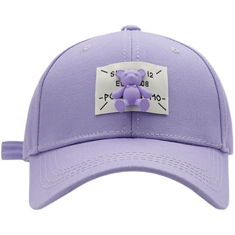 Mũ lưỡi trai chống nắng màu sắc tươi sáng phong cách Hàn Quốc thời trang mùa hè cho nữ