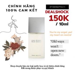 [𝗦𝗔𝗟𝗘]..::✨Nước Hoa Nam Issey Miyake Pour Homme ✨::..
