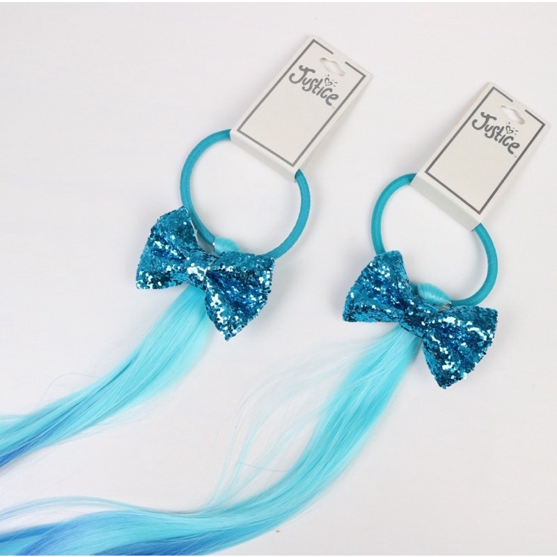 Dây buộc tóc Ombre Pony tail xuất dư siêu xinh, tóc giả cho bé