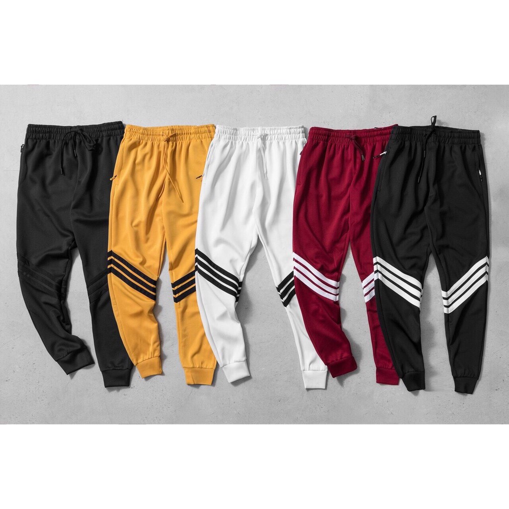 [Mã SKAMSALEP6 giảm 10% TỐI ĐA 100K đơn150K] Freeship50K Quần Jogger 007_viền gối_nhiều màu thời trang, phom 45-80kg | BigBuy360 - bigbuy360.vn