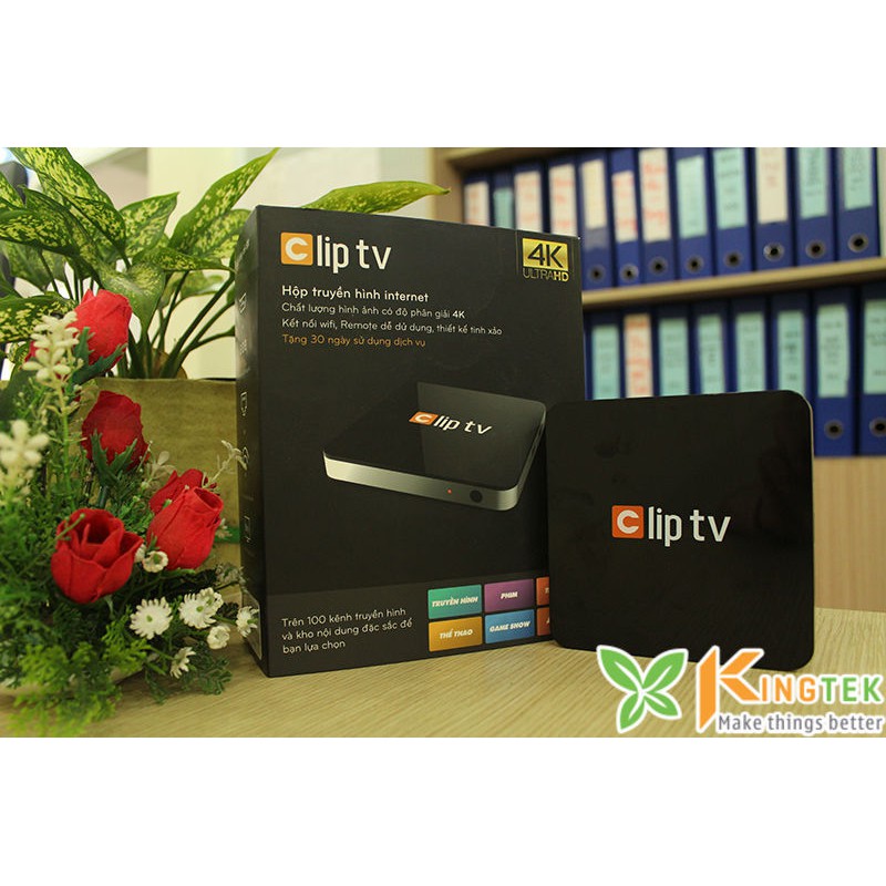 Android TV Box-Clip TV X tặng thẻ Clip TV 300.000 - PT