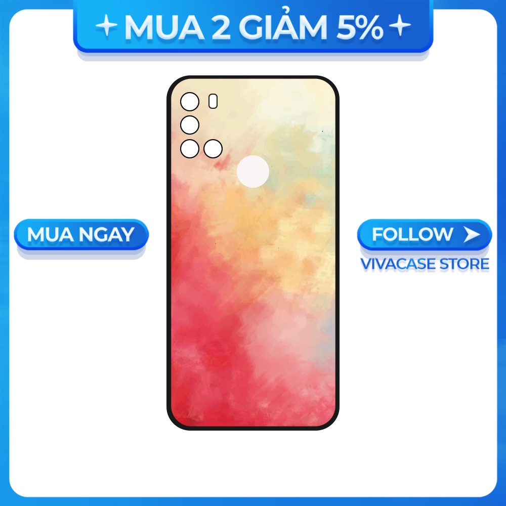 Ốp lưng Vsmart Joy 3/Joy 4/Active 3/Bee 3/Live/...dẻo đen hình Water Colour