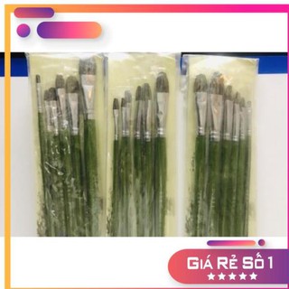 BỘ CỌ LÔNG CHỒN 6 CÂY CÓ VỎ