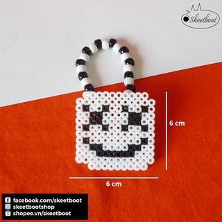 Vòng kandi perler Marshmello - vòng tay kandi - phụ kiện rave edm festival raver kandi perler DJ