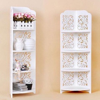 KỆ GÓC 4 TẦNG HOA VĂN GỖ CỰC ĐẸP