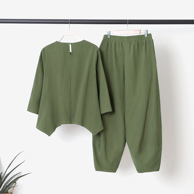 ZANZEA Set Đồ 2 Món Phong Cách Châu Âu Vintage Cho Nữ 3/4