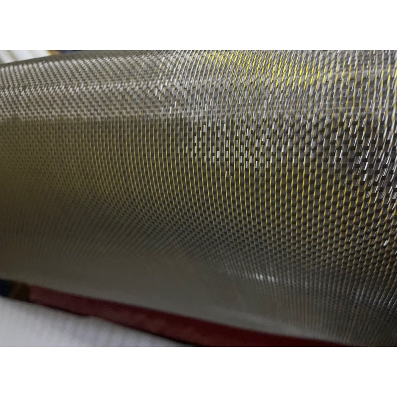 Vải carbon caro kevla vàng bạc