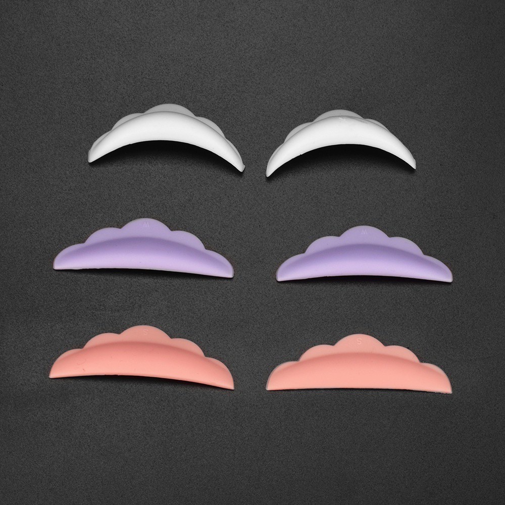 (Hàng Mới Về) Set 3 Cặp 6 Cặp Đệm Nâng Hỗ Trợ Nối Mi Chuyên Dụng