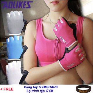 Găng Tay Tập GYM Aolikes - Tặng Vòng Tay GYMSHARK