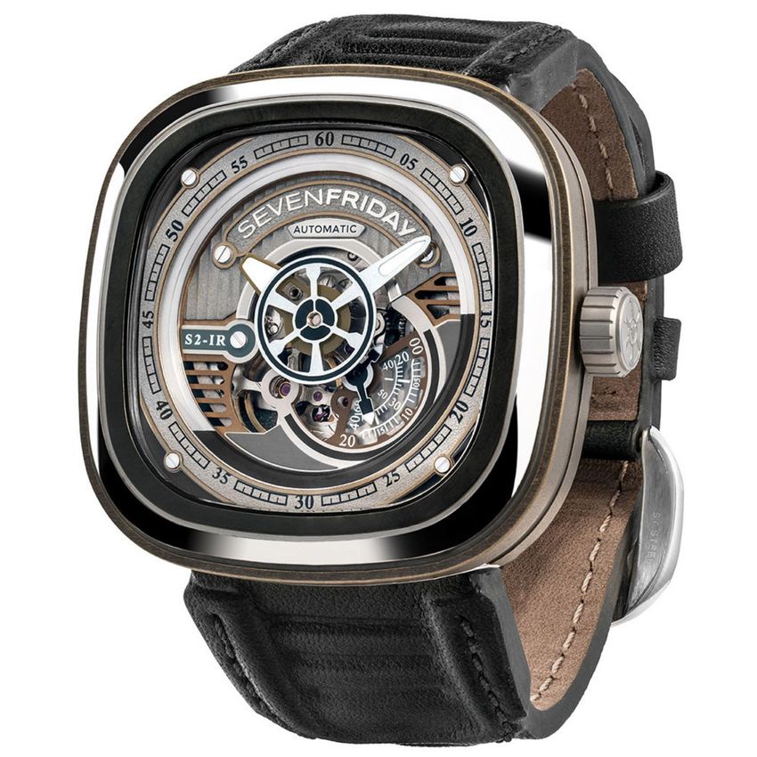 Đồng Hồ Nam SevenFriday SF - S2/01 Automatic Fullbox + Tặng Dây Cao Su Cao Cấp