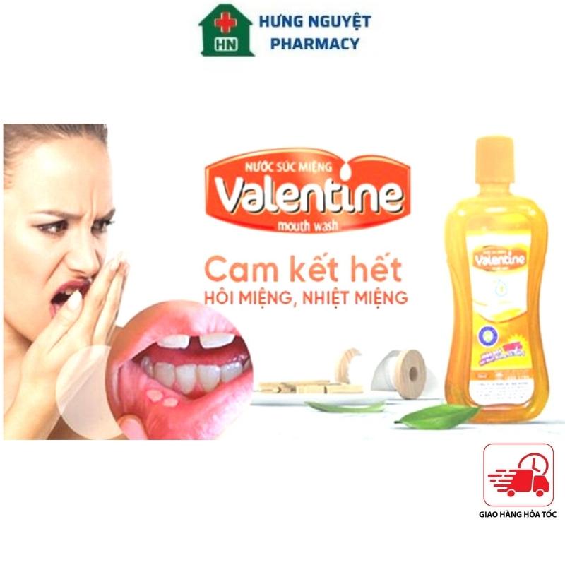 Nước súc miệng VALENTINE Kids