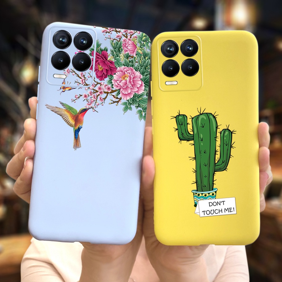 Ốp Điện Thoại Tpu Silicon Mềm In Hình Hoa Nhiều Màu Sắc Cho Realme 8 / 8pro Realme8 5g Realme8 Pro Realme Rmx3081 Rmx3085