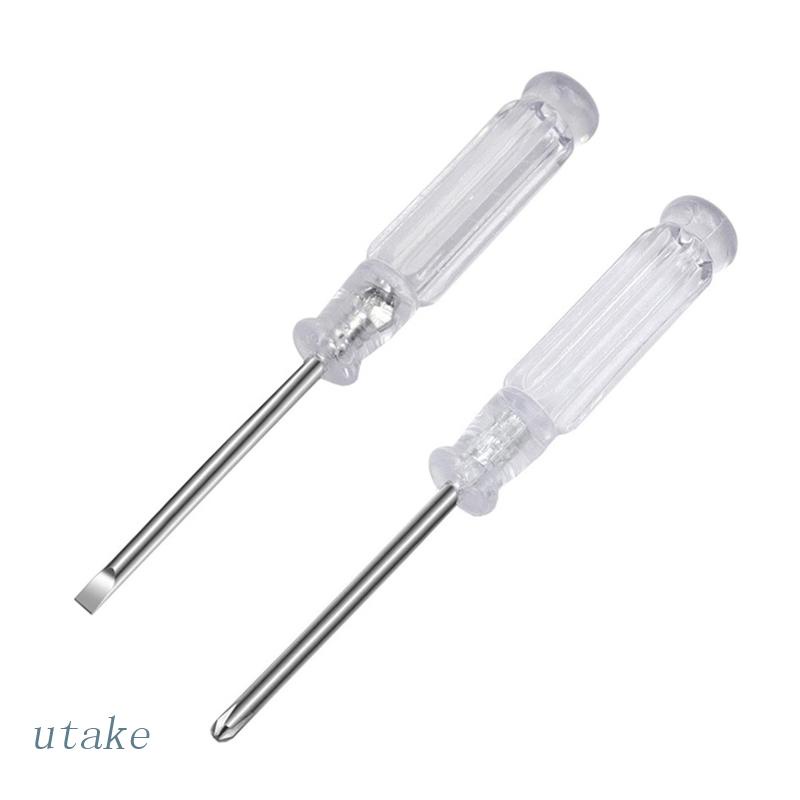Tuốc Nơ Vít Pha Lê Mini UTAKEE Dài 95mm / 3.7-inch Trong Suốt Dùng Sửa Chữa