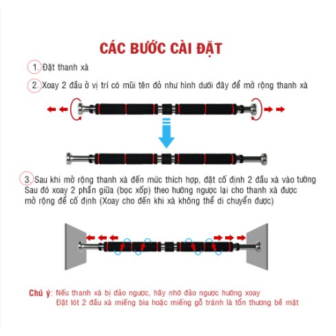 [Hàng cao cấp} Xà Đơn Treo Tường ,Xà gắn cửa, Xà đơn đa năng cao cấp. Tùy chỉnh kích thước Xà gắn Tường