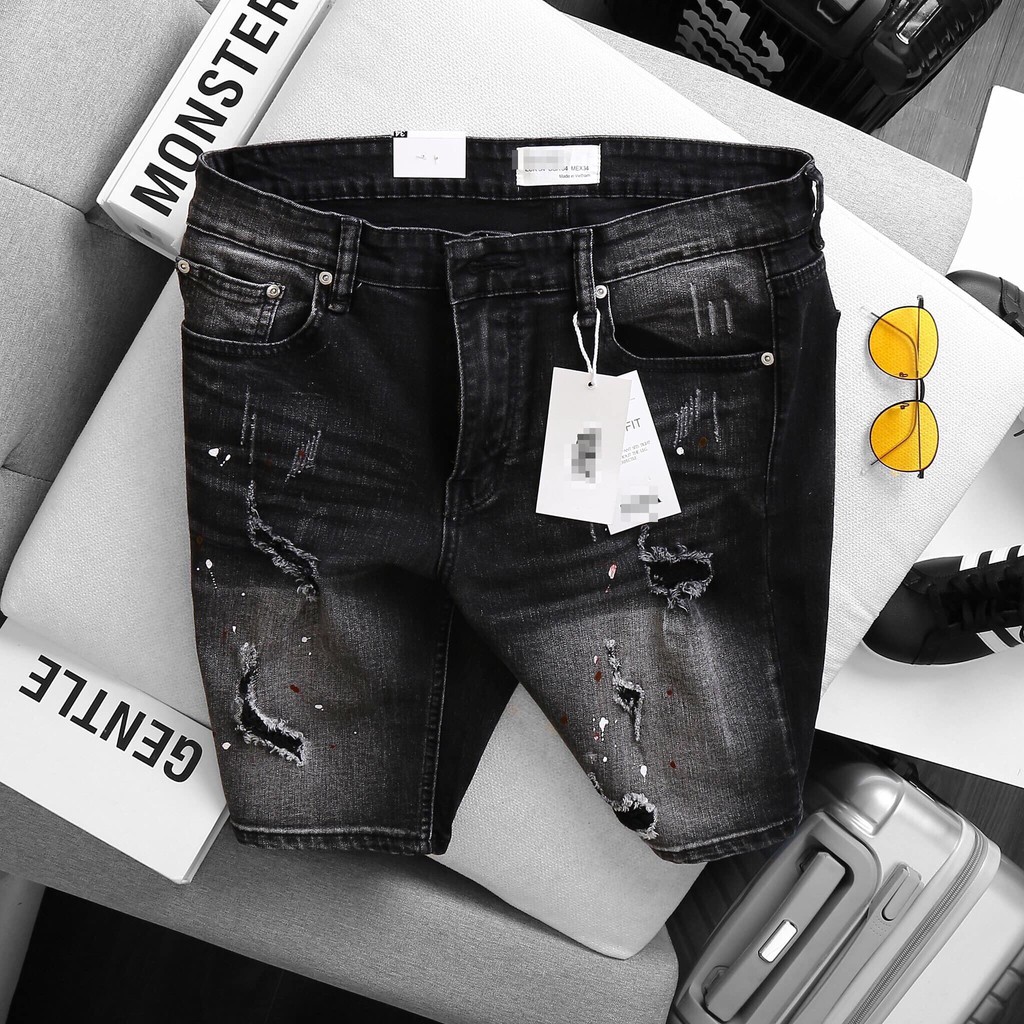 [bigsize < 130kg] QUẦN SHORT JEAN NAM BIGSIZE | BigBuy360 - bigbuy360.vn