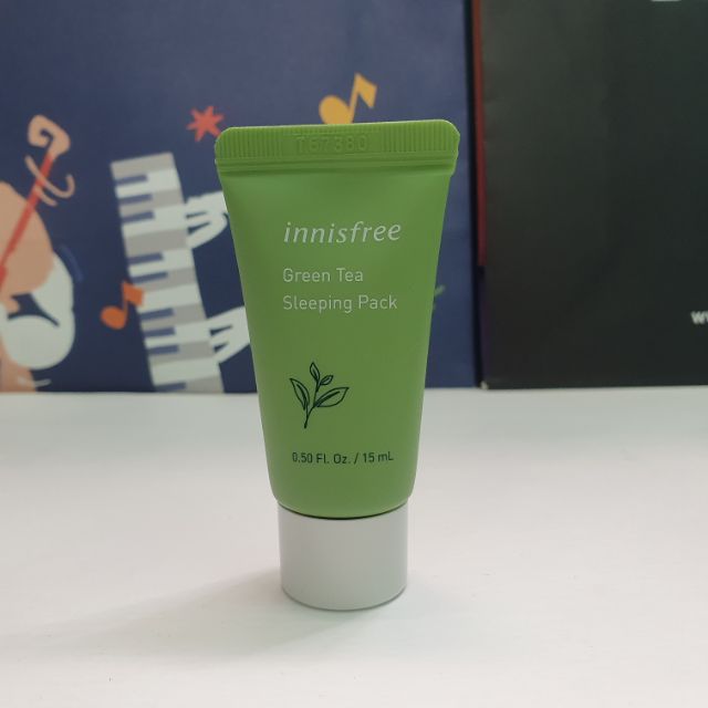 [Mini size] Mặt nạ ngủ dưỡng ẩm innisfree Green Tea Sleeping Mask 15ml