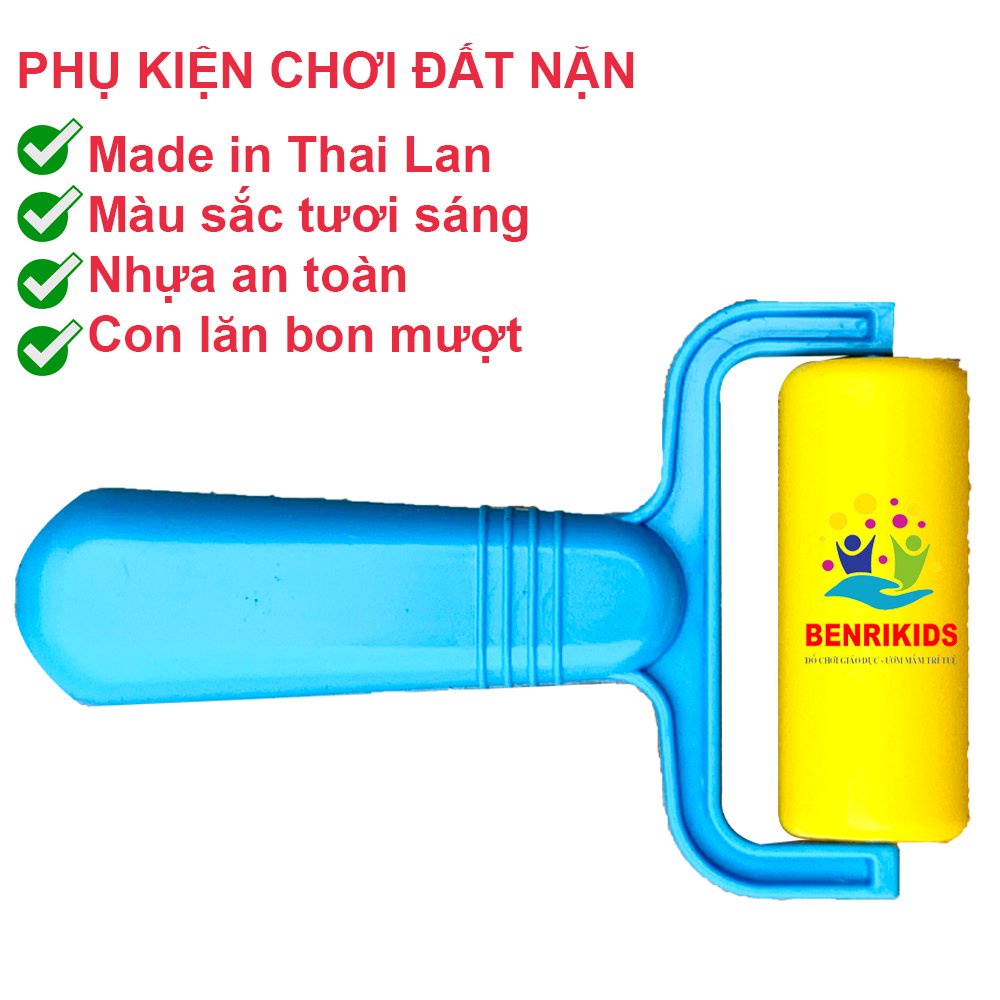 1 Bộ Đất Nặn 12 Màu Có Khuân Và Con Lăn Hàng Thái Lan Chính Hãng- Đồ Chơi Thủ Công Cho Bé Sáng Tạo