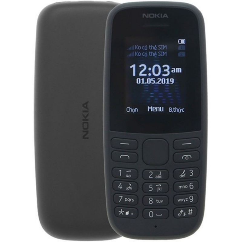 Nokia 105 2im[HÀNG CHÍNH HÃNG] kèm pin,sạc | BigBuy360 - bigbuy360.vn