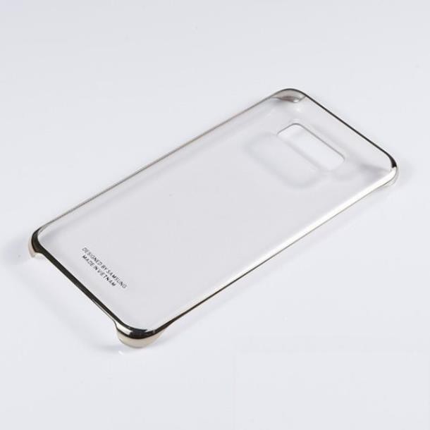 Ốp lưng Clear cover cho Samsung Galaxy S8 viền màu / OpiPhone