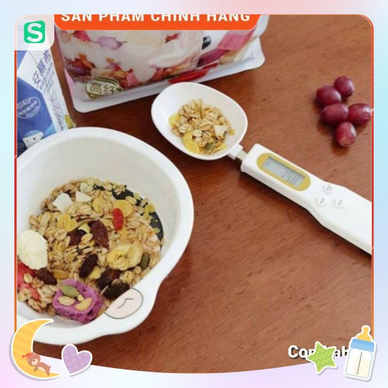 Cân điện tử tiểu ly dạng thìa, muỗng 500g/0.1
