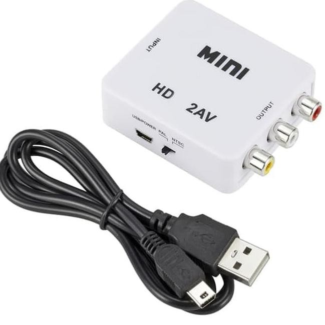 Bộ Chuyển Đổi Mini Hdmi2Av / Hdmi Sang Av Rca / Mini Hdmi2Av | BigBuy360 - bigbuy360.vn