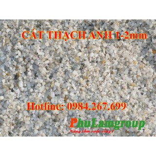 Cát thạch anh dùng lọc nước, trang trí bể cá (túi 1kg)