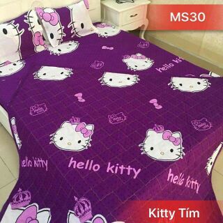 Drap hello kitty tím