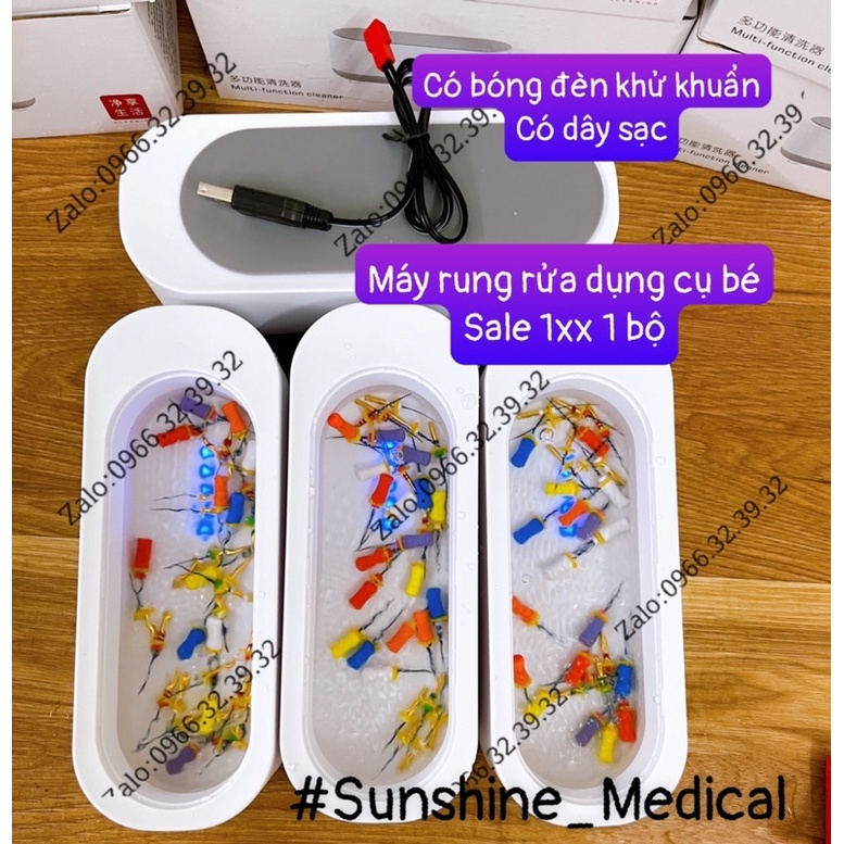 Máy rung nha khoa, máy rung rửa dụng cụ bé