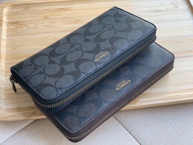 Ví dài dây kéo Coach các loại