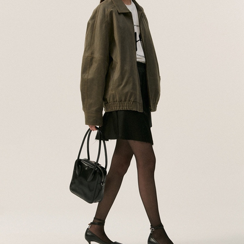 Túi đeo chéo IELGY hình vuông cỡ nhỏ thiết kế đơn giản dễ phối đồ thời trang cho nữ