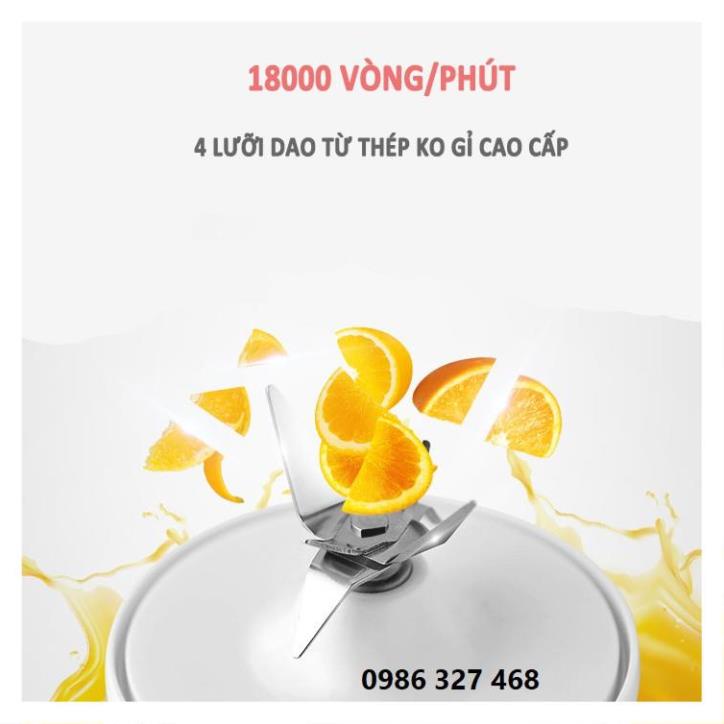 [LOẠI 1] Máy Xay Sinh Tố Đa Năng Cầm Tay Meet Juice - Xay cực nhanh 9s, Siêu Bền Cao Cấp, An Toàn