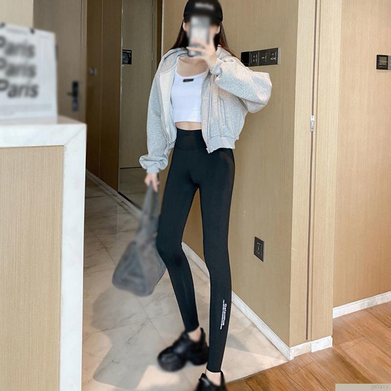 Quần legging tập yoga ôm dáng phong cách Hàn Quốc cho nữ