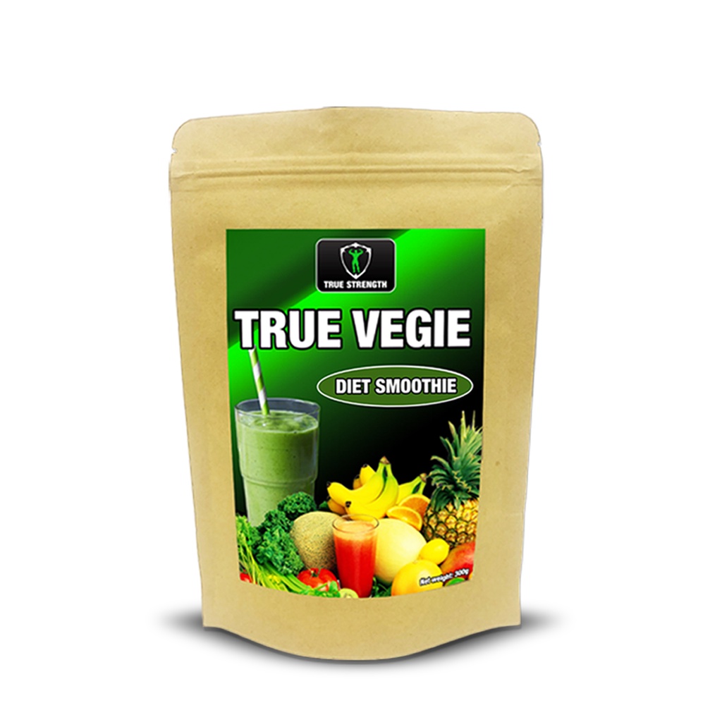 Bột Rau Quả True Vegie (Bổ sung rau / Giảm cân / Đẹp da) - 1 gói 300g - 30 lần dùng