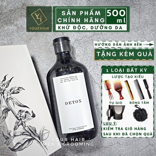 Sữa Tắm Khử Độc Da từ Than Tre Detox Rusty Lab 500ml