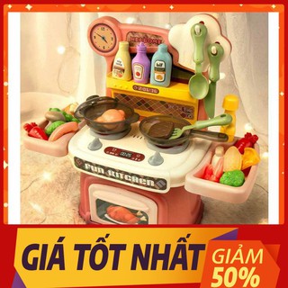 ✅FREESHIP 50K✅ Đồ Chơi Bộ Bếp Nấu Ăn Fun Kitchen Cho Bé, Thiết Kế Sắc Sảo, Có Nhạc Và Sử Dụng Vòi Nước