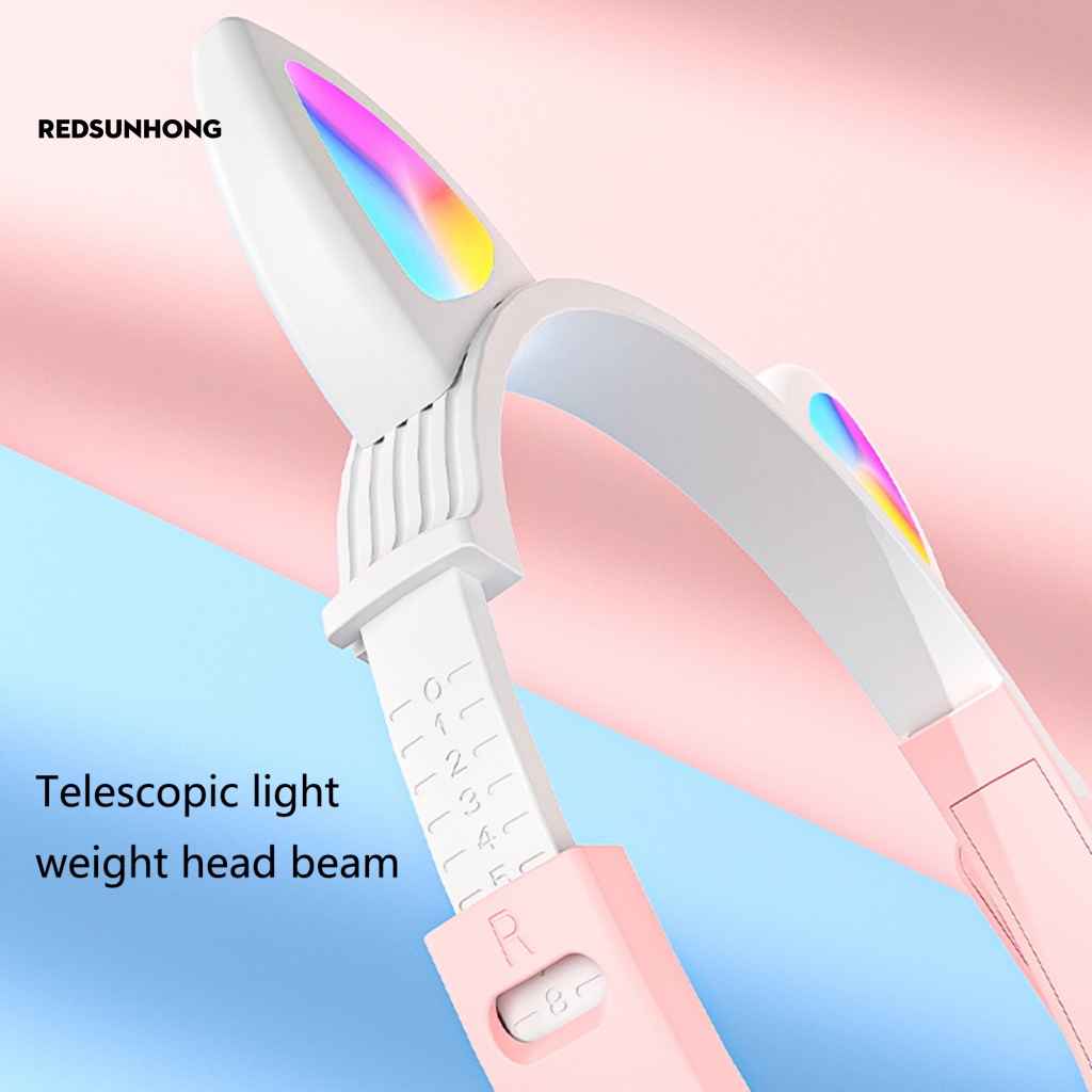 Tai Nghe Bluetooth Không Dây Hình Tai Mèo 3D Thời Trang Cho Điện Thoại