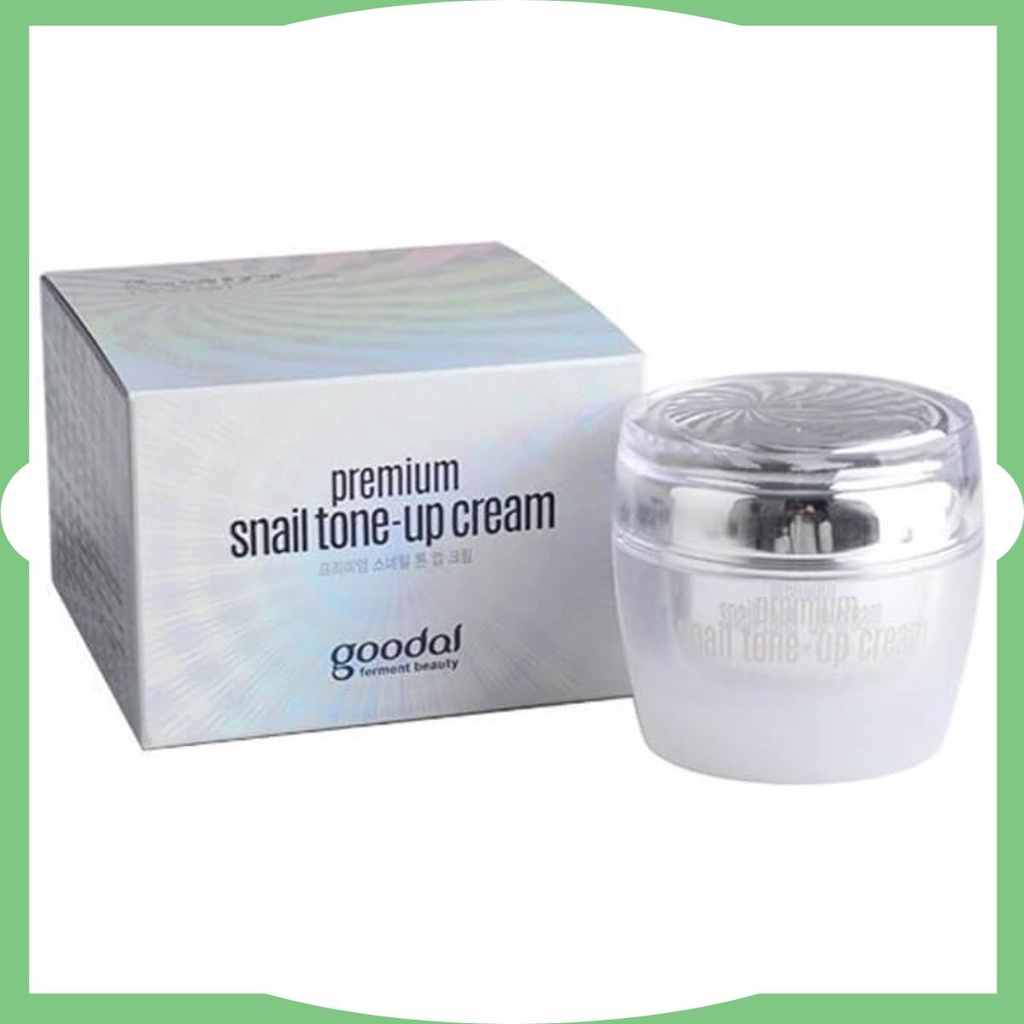 Kem dưỡng trắng Ốc Sên Goodal Premium Snail Tone-Up Cream Hàn Quốc hari_cosme