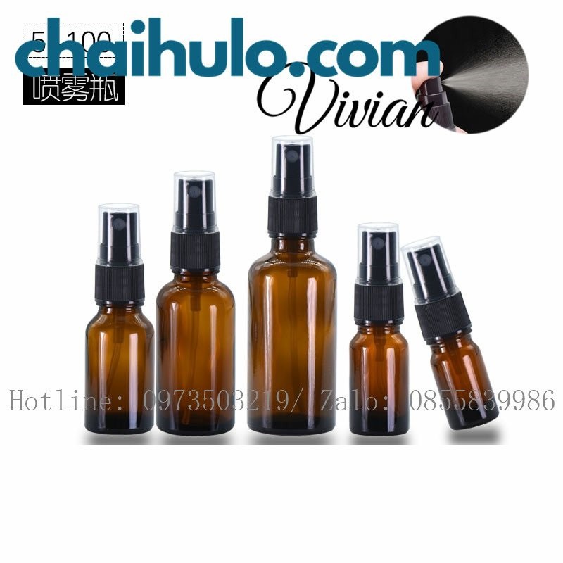 30ml - Chai xịt phun sương thủy tinh dày đẹp, chất lượng cao