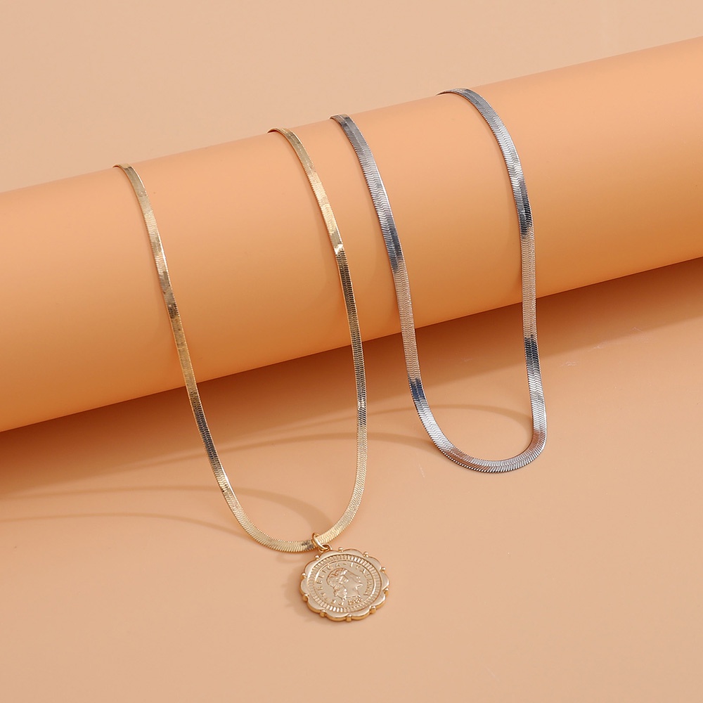 Set 2 Vòng cổ Nhiều Lớp Phong Cách boho Thời Trang Cho Nữ