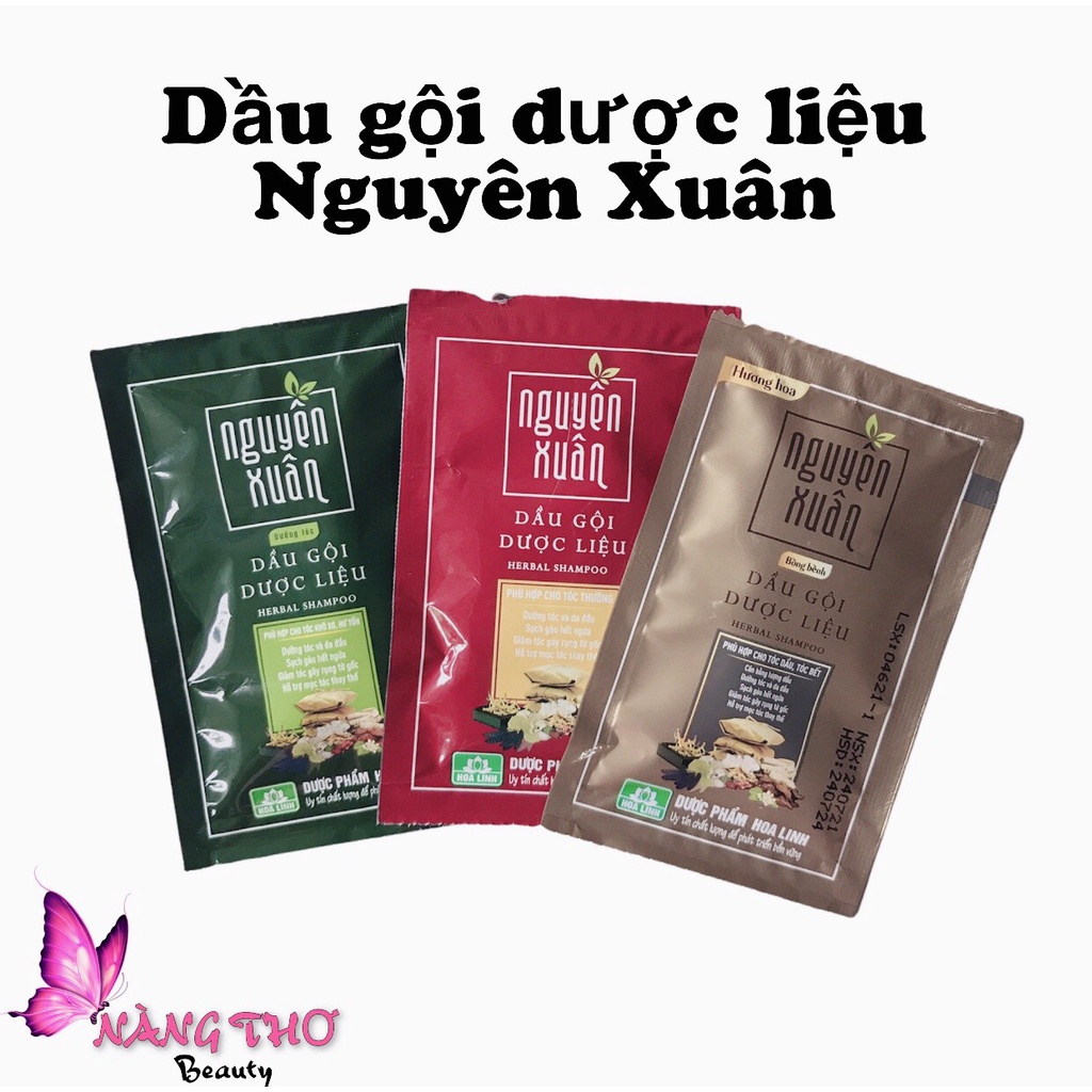 Lẻ 1️⃣ Gói Dầu Gội và Xả Nguyên Xuân 5.5ml