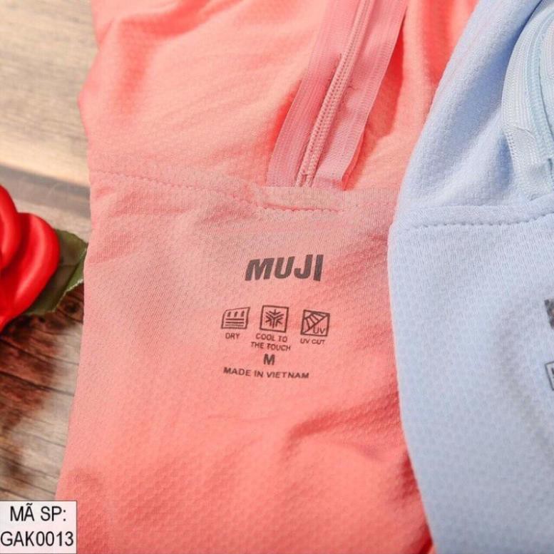 ÁO CHỐNG NẮNG 2 LỚP MUJI CHỐNG TIA UV, TIA CỰC TÍM  ྇