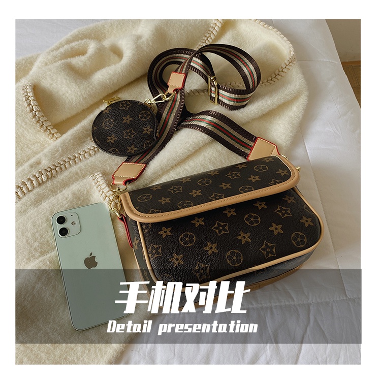 Túi Đeo Chéo Hình Vuông Nhỏ Phong Cách Phương Tây Cổ Điển Thời Trang Mới Cho Nữ