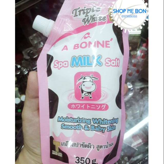 Muối tắm sữa bò Abonne Thái Lan
