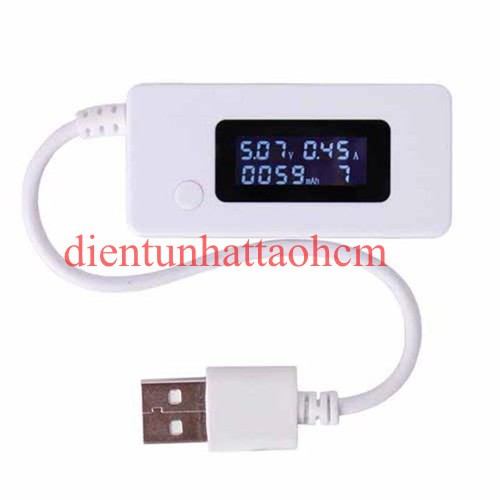 THIẾT BỊ KCX-017 ĐO TEST DUNG LƯỢNG CÔNG SUẤT CỦ SẠC,PIN DỰ PHÒNG 3-15V