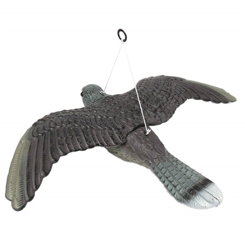 FAVN Bless 1pc Realistic Flying Bird Hawk Pigeon Decoy Pest Control Garden Scarer Scarecrow Glory