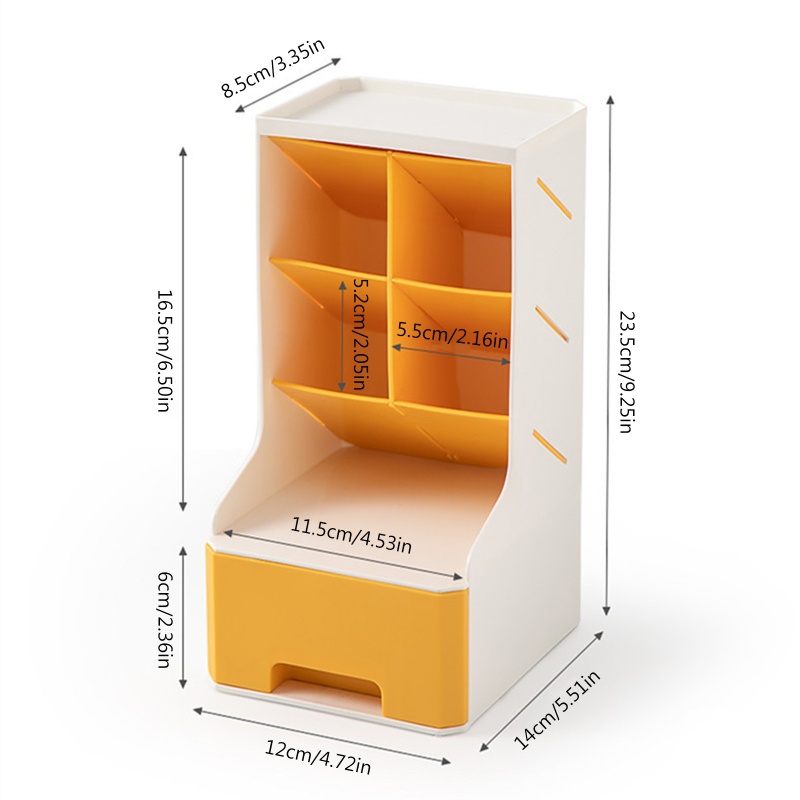 Giá Đỡ Bút Để Bàn Siêu Chắc Chắn Sức Chứa Lớn Sắp Xếp Gọn Gàng