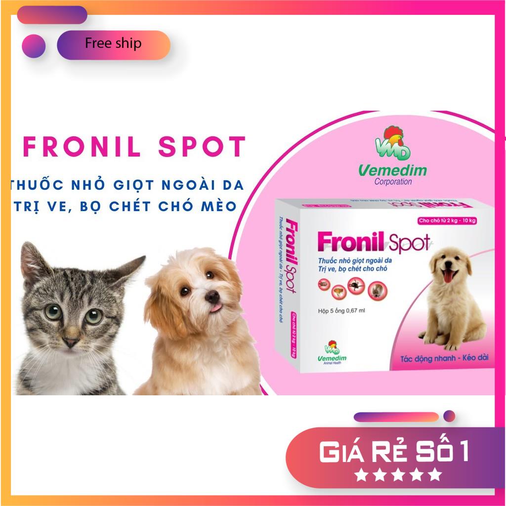 [FreeShip] Thuốc nhỏ gáy rận cho chó mèo - Fronil Spot