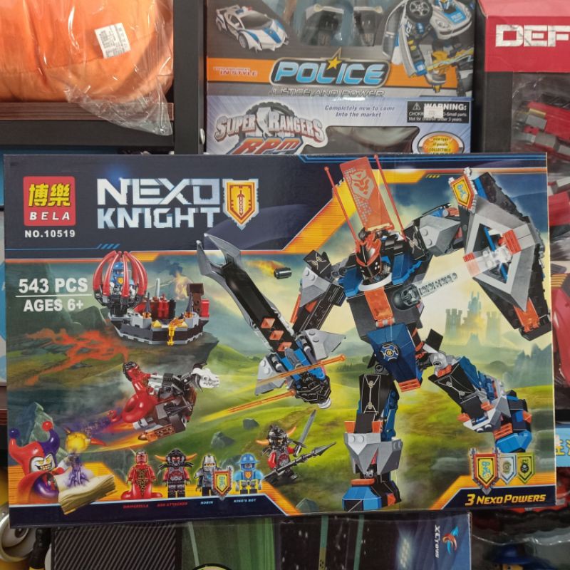 BỘ XẾP HÌNH NEXO KNIGHT 10519